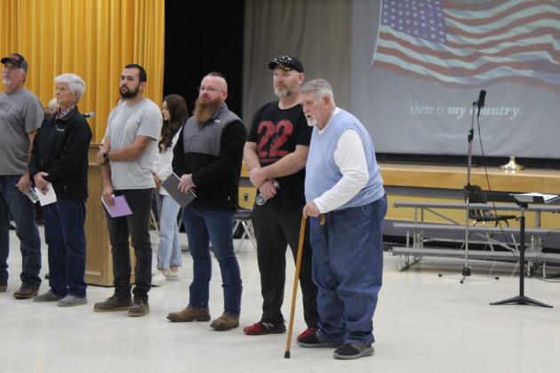 Tecumseh Veterans Day Assembly