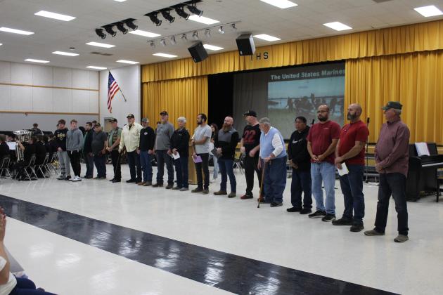 Tecumseh Veterans Day Assembly