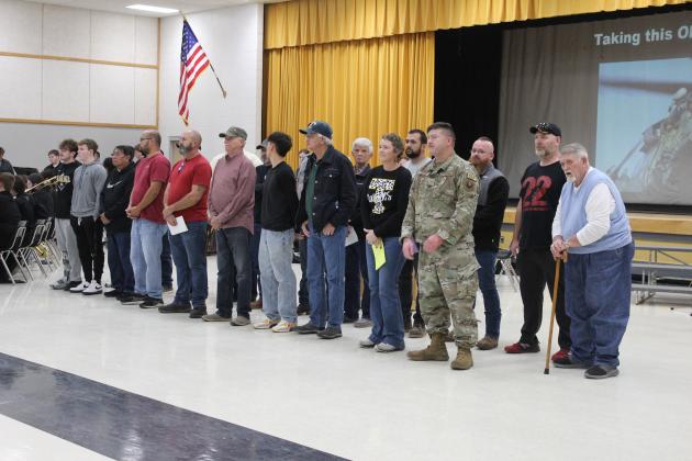 Tecumseh Veterans Day Assembly