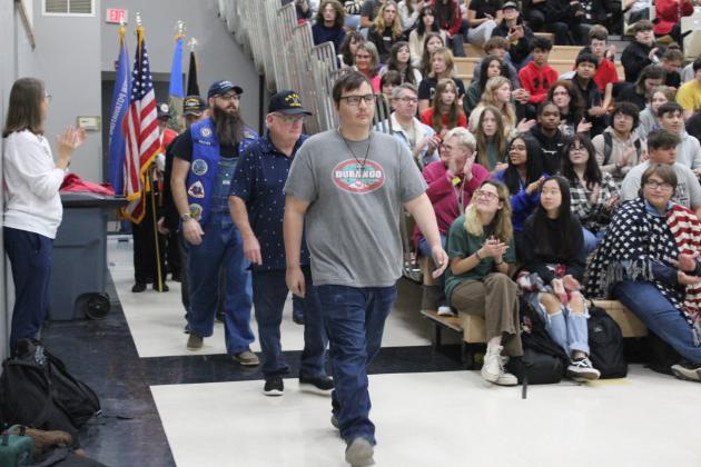 Tecumseh Veterans Day Assembly