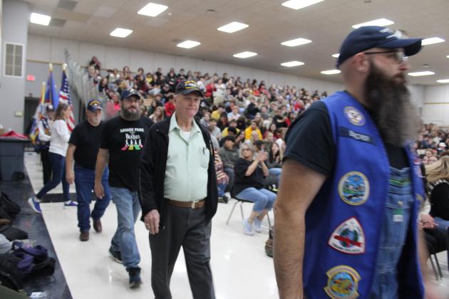 Tecumseh Veterans Day Assembly