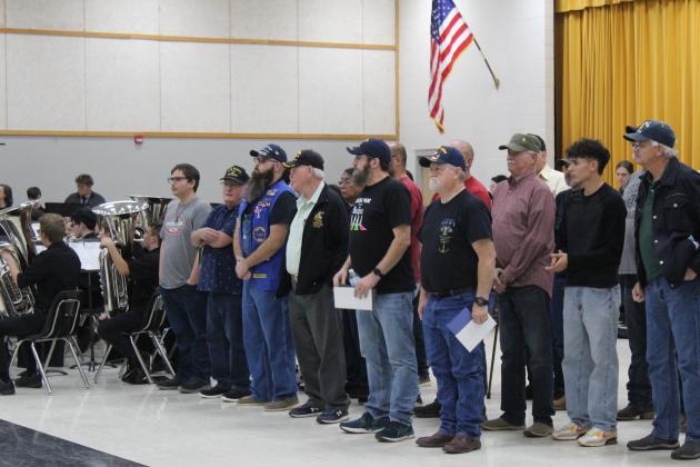 Tecumseh Veterans Day Assembly