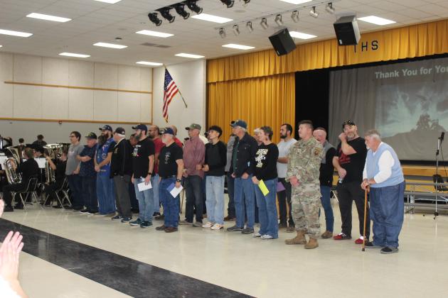 Tecumseh Veterans Day Assembly
