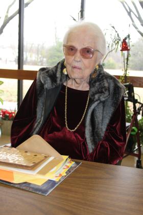 Clemmie Lucas's 100th Birthday Party