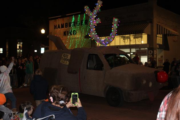 Shawnee Christmas Parade -1st Place Float