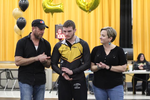 Tecumseh Wrestling Senior Night