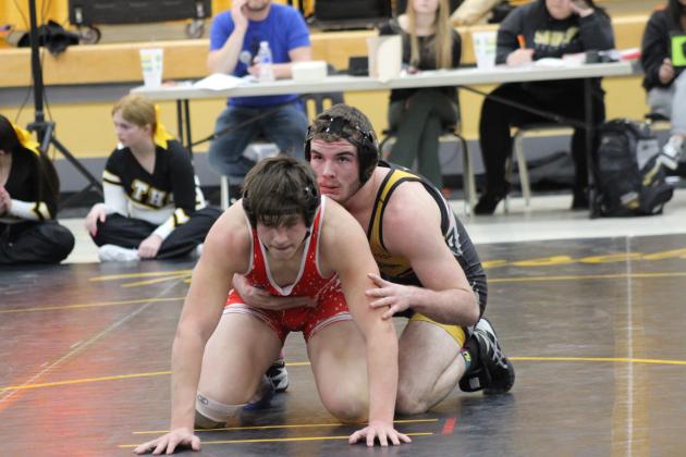 Tecumseh Wrestling Senior Night