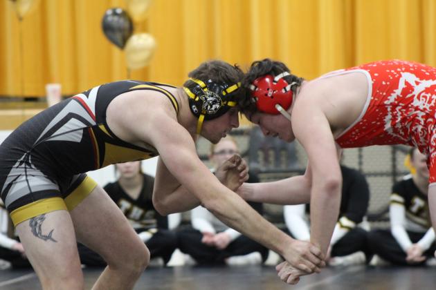 Tecumseh Wrestling Senior Night