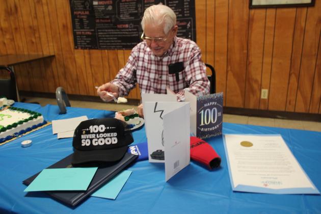 Shawnee VFW Celebrates 100th Birthday with Noah “Sonny” Hines