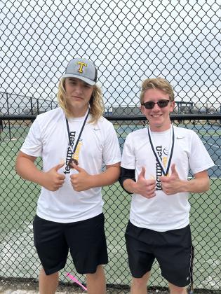 2 Doubles - Ted Belshe and Jessy Thoma, 3rd place