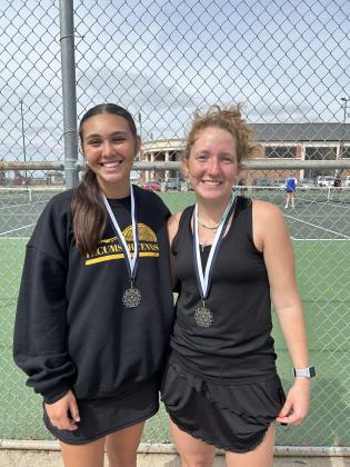 1 Doubles - Jalee Meyers and Laycee Thoma, 2nd place