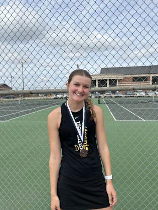 2 Singles - Amanda Magill, 3rd place
