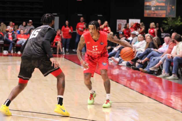 Deshawn Munson's record of 48 points in one game was broken by his 2023 TBL Co-MVP Chuck Guy (shown) who made 55 points that night.