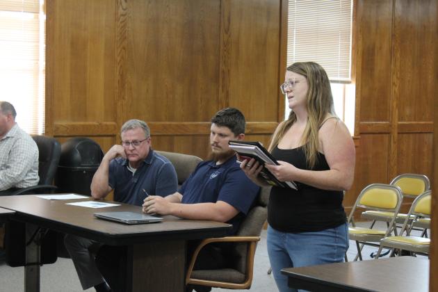 Cyndi Berger speaks about School Resource Officers.