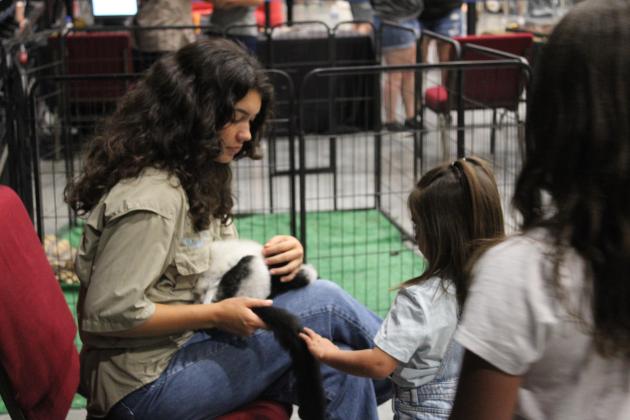 Outdoor Nation Expo - Extreme Animals Pitt Stop Petting Zoo