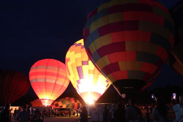 FireLake Fireflight Balloon Festival - Aug. 9 Balloon Glow