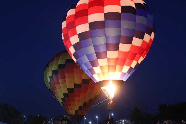 FireLake Fireflight Balloon Festival - Aug. 10 Balloon Glow
