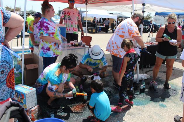 Vision Bank Tie-Dye Party Station