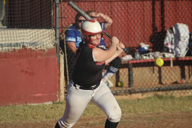 Earlsboro sophomore Rylee Ellis takes her turn at bat during the second inning of the home game against Depew on Sept. 17. The Lady Wildcats lost, 3-9. Countywide &amp; Sun/Natasha Dunagan
