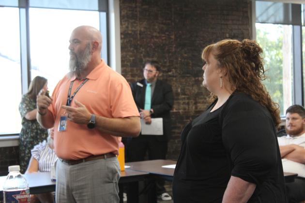 Shawnee High School Principals Matt Johnson and Stephanie Gragg speak about the Drop-Out/College Remediation and ACT reports.
