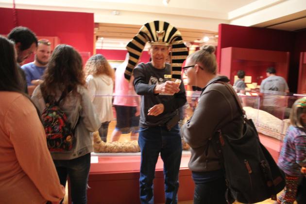 Smelling embalming spices from Egypt