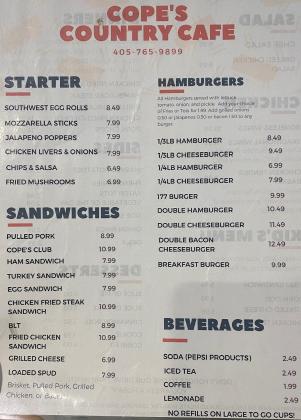 Cope's Country Cafe