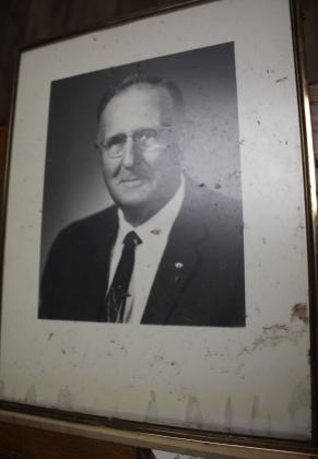 This is one of several photos which lost their information tags during the April 19, 2023 tornado. Post Commander Keith DiPatri hopes someone will recognize this past commander and possibly have information about other photos. This photo also sustained water damage. Countywide &amp; Sun/Natasha Dunagan
