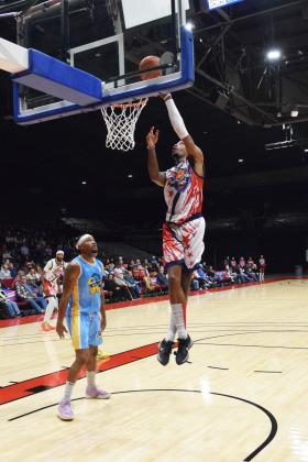 Ricky Artis II sets it in the bucket.  The Fire is living up to their name with a 2-0 start to the season.  Catch them at home Mar. 14 at 7 pm.