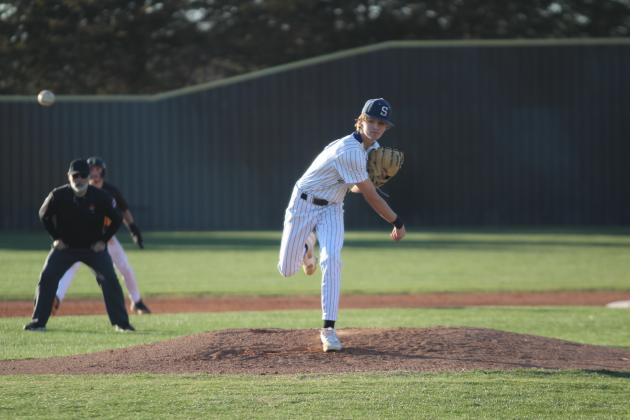 Derrock Criswell pitches