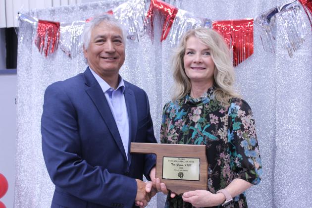 Accepting for Tim Green