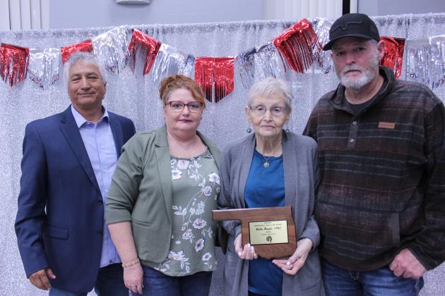 Accepting for Bobby Riggle