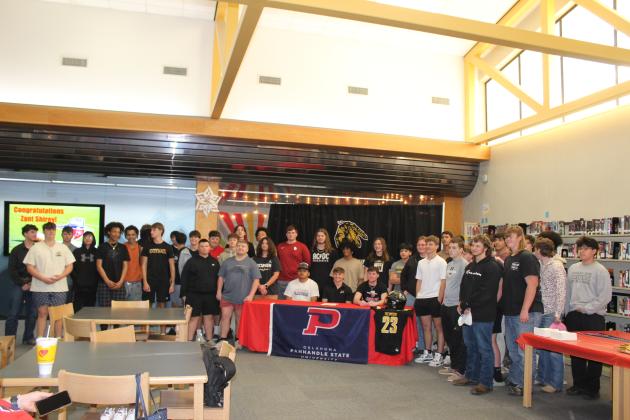 Zant Shirey and THS Football Team