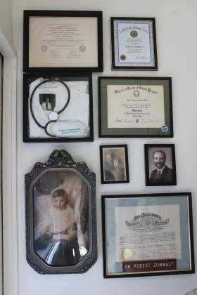 The Tecumseh Museum has a new display about Dr. Robert Zumwalt, recently donated by his family. Natasha Dunagan, Countywide &amp; Sun