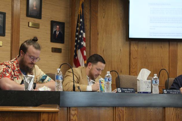 Casey White was recently elected to Ward 7 of the Shawnee Public Schools Board of Education. He was sworn in during the April 7 meeting. White replaces Bobby Canty who will be honored at the May 5 meeting at 6 pm. Natasha Dunagan, Countywide &amp; Sun