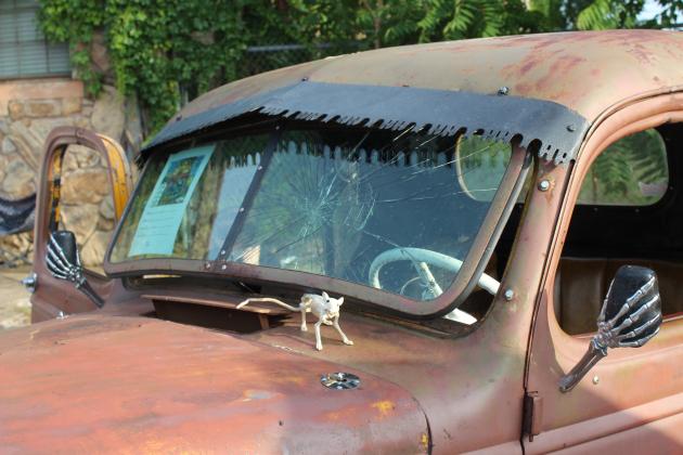 The details of this 1939 Chevrolet Truck/Rat Rod, owned by Jason Phillips, make it interesting among the vehicles at the Downtown Auto at Sundown Car Show in Shawnee on June 14.