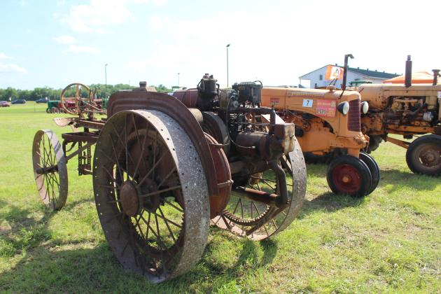 This 1916 Moline Universal Tractor, owned by Dale Wolf of Cushing, was the oldest tractor on display at the 26th Annual Farming Heritage Festival, held at Shawnee Feed Center on June 20-21. This was the first year that it was also the Early Day Gas Engine &amp; Tractor Association National Show, said Shawn Singleton, president of the Shawnee Tractor &amp; Engine Club.