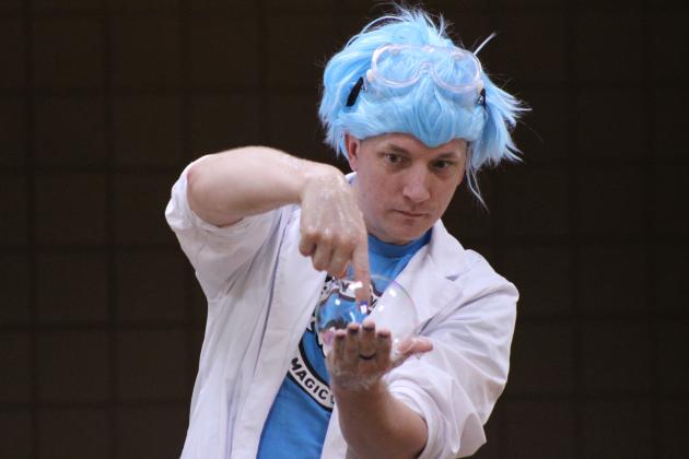 Tecumseh Library Holds Bubble Party