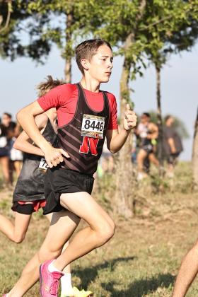 On Sept. 13, NRC hosted a Pre-State Cross Country meet. Kypton Battershell finished 36th out of 228 runners at the Sept. 13 Cross Country meet hosted by North Rock Creek. The boys 4A race comprised of 19 teams, and NRC finished in 9th place.