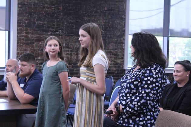 Molly Newsom speaks about National History Day.