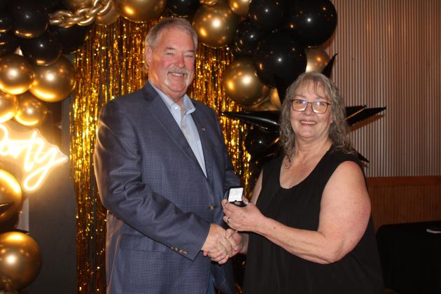 #9 - Randy Gilbert with Suzie Campbell - Photo by Natasha Dunagan, Countywide &amp; Sun
