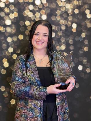 Rising Star - Annie Jo Gilbert, also accepted Citizen of the Year for her mother, Suzanne Gilbert, Photo by Julie Talton, Countywide &amp; Sun