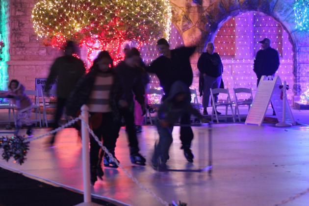 Ice Skating in a Winter Wonderland