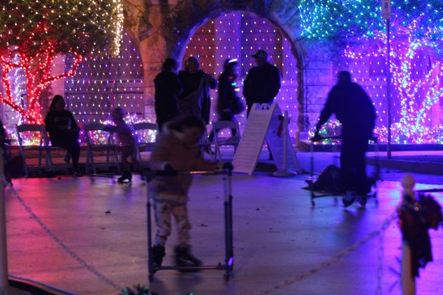 Ice Skating in a Winter Wonderland