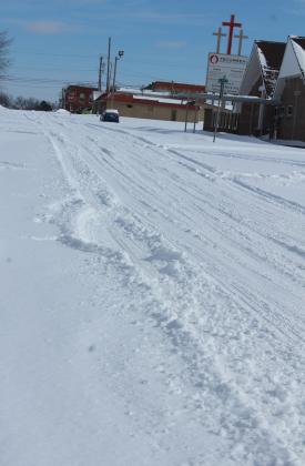 Snowy street