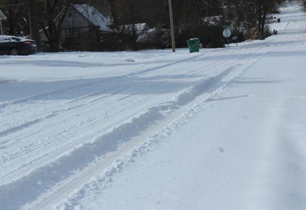 Snowy street