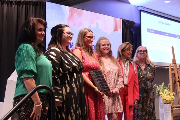 Teacher grants are presented.
