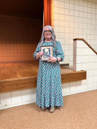 Terri Williams, Lola C. Durham Award  Principal Buchanan said this of her and her welcoming room, "She calls it the porch. When you walk in, it actually looks like a porch. There's a picnic table and there's Adirondack chairs. Her room is that place where the kids know they can go and have someone that can listen to them and understands them. They know that they are safe. She makes all of our children feel safe, and that's so important to us at Bernard."