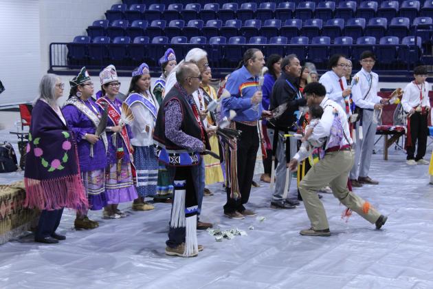 Shawnee and Tecumseh host Indian Ed. Powwow