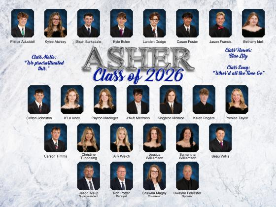 Asher Class of 2026