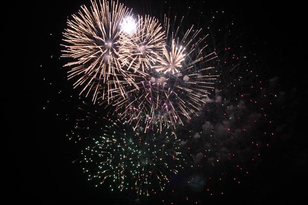 On July 3, the FireLake Casino fireworks show celebrated the 250th USA anniversary. Kickapoo Casino also held a fireworks show on July 2, but the Grand Casino Hotel and Resort fireworks were rained out on July 4. The Grand will present their fireworks on Oct. 24 for their 20th anniversary celebration.